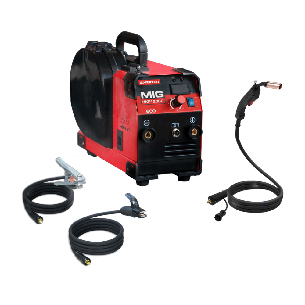 Máy hàn MIG không dùng khí Eco 120A Hồng Ký HKF1200E