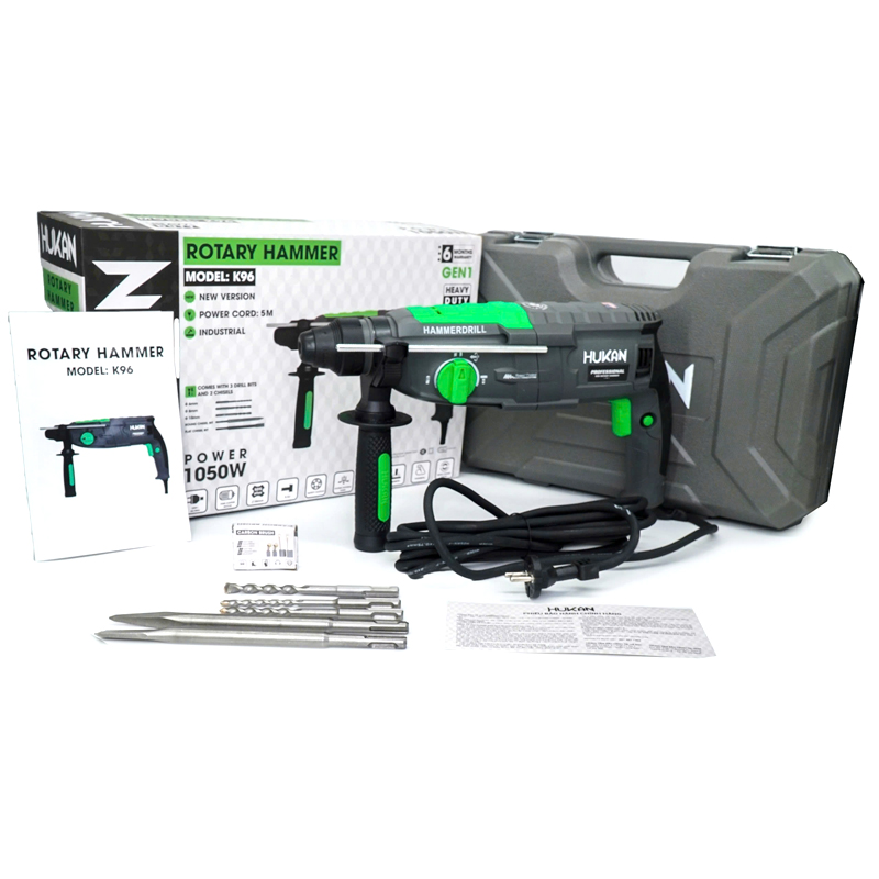 Máy khoan bê tông 10250W Hukan K96
