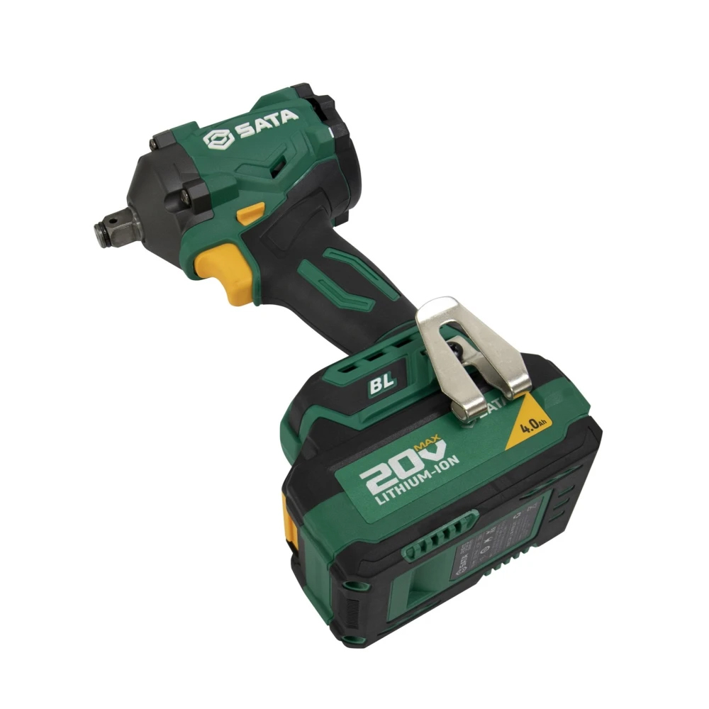 Máy vặn bu lông dùng pin 20V Sata 151073U (2 Pin 4.0Ah, 1 Sạc)
