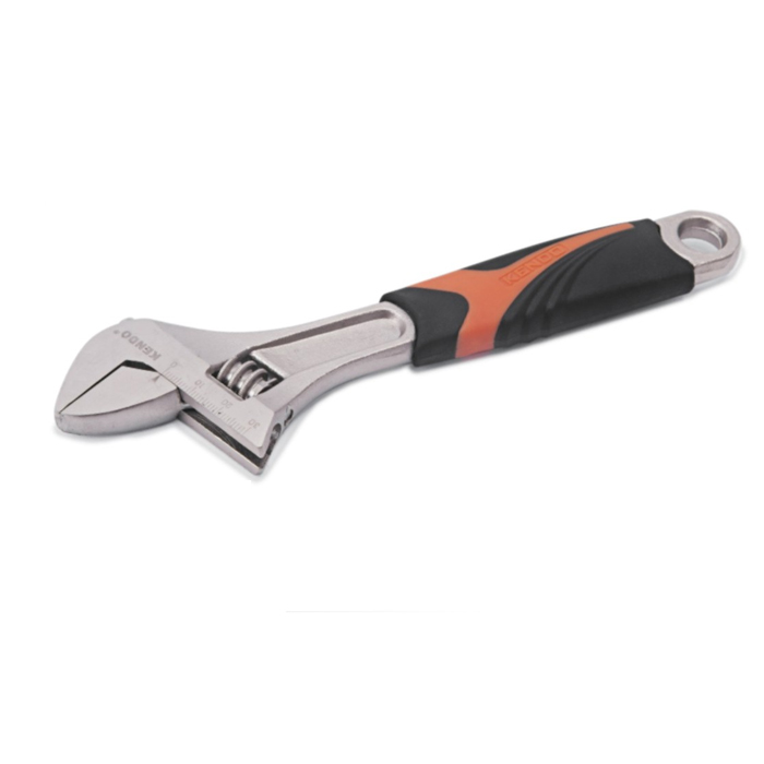 Mỏ lết bọc cao su cao cấp Kendo 15104 12″