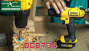 [Review] Chỉ 2Tr8, Khoan Pin 14V Dewalt DCD734: Đáng Chọn Trong Tầm Giá, Bảo Hành 3 Năm