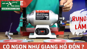 [Review] Kiểm Chứng Lời Đồn Máy Mài 2 Đá Ryobi HBG6E Ngon Nhất Tầm Giá 1.3 Triệu