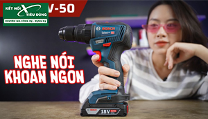 [Review] Máy Khoan Pin Bosch GSB 18V-50 Đời Mới Có Đáng Để Anh Em Xài Thử?