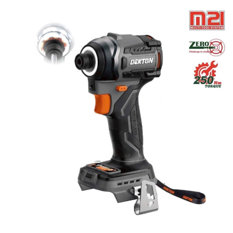 Thân máy vặn vít dùng pin 21V Dekton M21-CV250PRO Gen 3