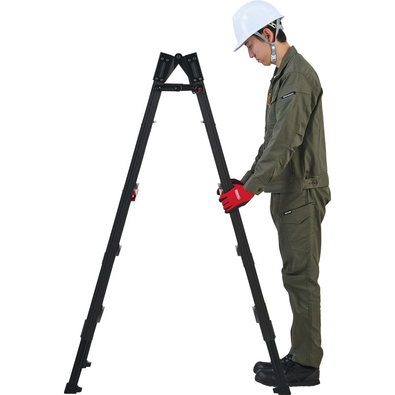 Thang nhôm chữ A kéo dài Hasegawa RYRB-21 (Sơn tĩnh điện)