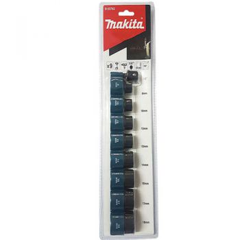 1/2" Bộ tuýp 9 chi tiết Makita B-55762