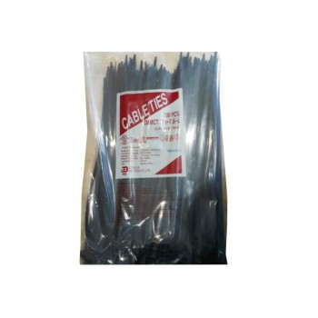 Bịch 300 dây rút nhựa 370 x 7.5mm DAMCT370-7.6 (Màu Đen)