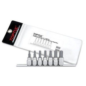 Bộ đầu vít 3/8"  7 món BCDA Toptul GAAG0702