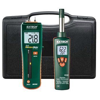 Bộ Dụng Cụ Kiểm Tra Độ Ẩm Extech - MO260-RK