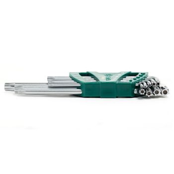Bộ lục giác sao loại dài 9 chi tiết Sata 09702
