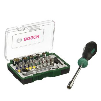 Bộ 5 mũi khoan sắt HSS-G Bosch 2607019114