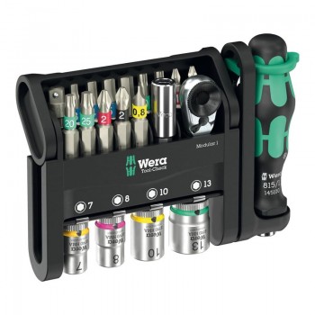 Bộ Tool Check Modular 1 gồm 21 chi tiết Wera 05049000001