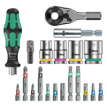 Bộ Tool Check Modular 1 gồm 21 chi tiết Wera 05049000001