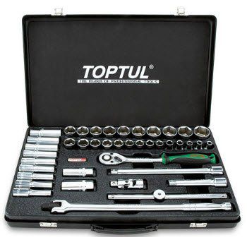 Bộ tuýp lục giác loại mờ 1/2" 41 món Toptul GCAD4102