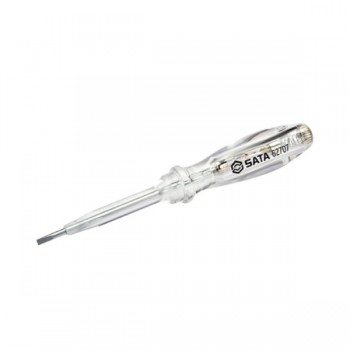 Bút thử điện đầu bút bằng thép 145mm SATA 62707
