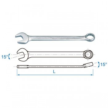 Cờ lê vòng miệng (50-) 5/16" Kingtony 5060-10