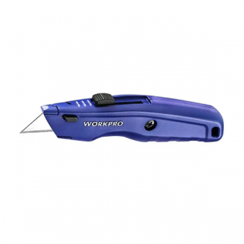 Dao tiện ích có lưỡi cắt bằng nhôm có thể thay đổi lưỡi dao nhanh chóng Workpro WP213009