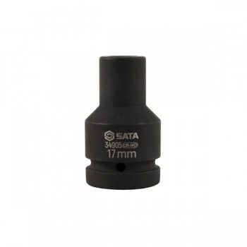 Đầu tuýp cốt vuông 1" ra lục giác 55mm thành dày thân dài Thép CrMo SATA 34940
