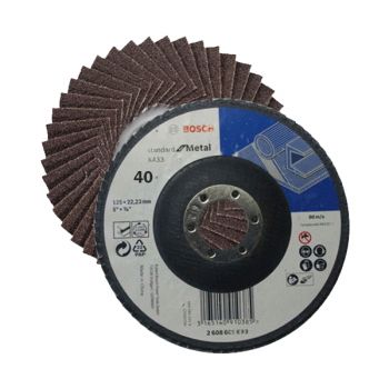 Đĩa nhám xếp linh hoạt Bosch P40 100mm 2608603699