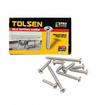 Hộp 250 vít gỗ đầu dù 4.2x25mm Tolsen 54121
