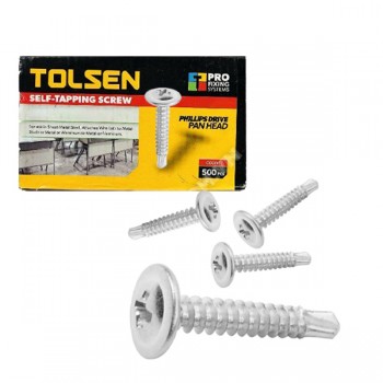 Hộp 500 vít tự khoan sắt 4.2x25mm Tolsen 54164