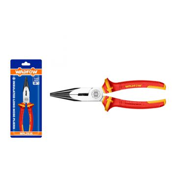 Kềm mũi dài cách điện 6" Wadfow WPL2936