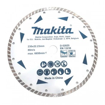 Lưỡi cắt lượn sóng cho đá cẩm thạch 230mm Makita D-52825