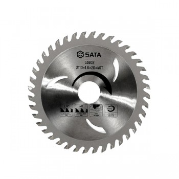 Lưỡi cưa gỗ tròn Ø254×2.5×25.4×80T SATA 53632