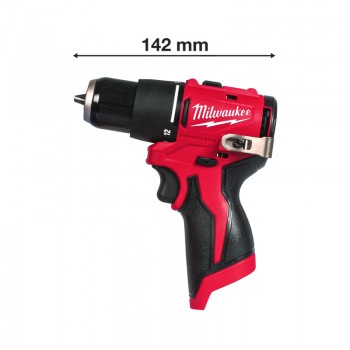 Máy khoan động lực dùng pin 12V Milwaukee M12 BLPDRC (Chưa Pin & Sạc)