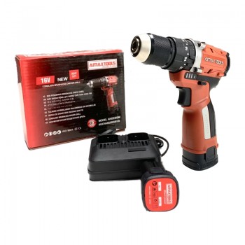 Máy khoan động lực dùng pin 16V Amaxtools AKI5510BL (2 Pin 2.0Ah, 1 Sạc)