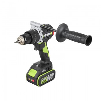 Máy khoan động lực dùng pin 20V Worx WU373.3 (1 Pin 5.0Ah, 1 Sạc nhanh)