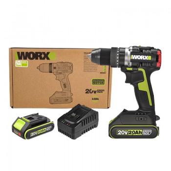 Máy Khoan Động Lực Pin 20V Worx WU369 (2 Pin 2.0Ah & Sạc)