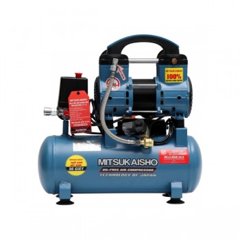Máy nén khí 12L không dầu 1.5HP Mitsukaisho 12-1.5
