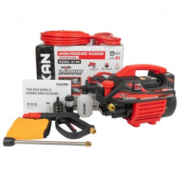 Máy xịt rửa áp lực 2400W Hukan G1-R4