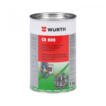 Mỡ bò chịu nhiệt cao Wurth Copper Paste CU 800 1kg