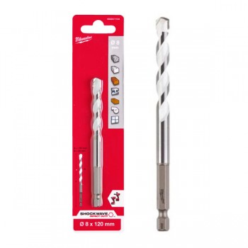 Mũi khoan đa năng 8x120mm Milwaukee 4932471104​ (1 mũi)