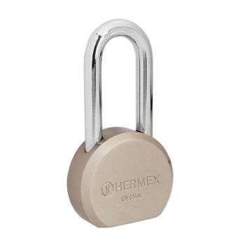 Ổ khóa treo inox càng dài chống cắt 65mm Hermex CA-65LQ