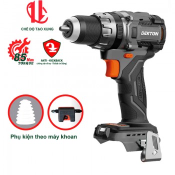Thân máy khoan động lực dùng pin 21V Dekton M21-KB1385PRO (Anti Kickback)
