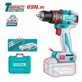 Thân máy khoan động lực dùng pin 42V Total TIDLI426981 (Chưa Pin & Sạc)