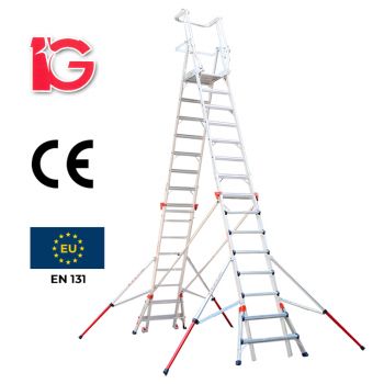 Thang nhôm an toàn Hàn Quốc IG AMK-45108