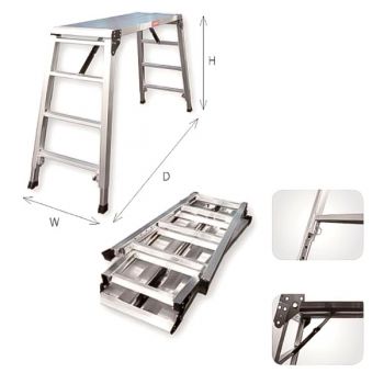 Thang nhôm bàn Poongsan PS-501518 Chất lựơng -