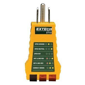 Thiết bị kiểm tra hệ thống dây điện  Extech - ET15