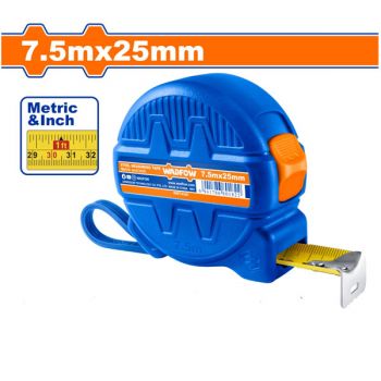 Thước cuộn thép nền vàng WadFow WMT4340