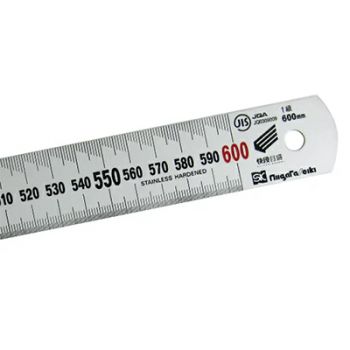 Thước lá thép 600mm (POLISHED) Niigata ST-600KD