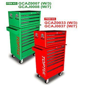 Tủ đựng dụng cụ 3 ngăn xanh 104 chi tiết Toptul GCAZ0007