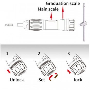 Tua vít lực Matatakitoyo MTD6-1410NS (2-10 Nm)