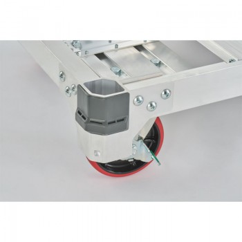 Xe đẩy hàng 4 bánh hợp kim nhôm Hasegawa AC-1200 (Tải trọng 1 tấn)
