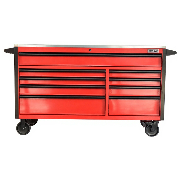 Tủ dụng cụ 152cm - 09 hộc kéo màu đỏ CSPS VNTC15209B21M