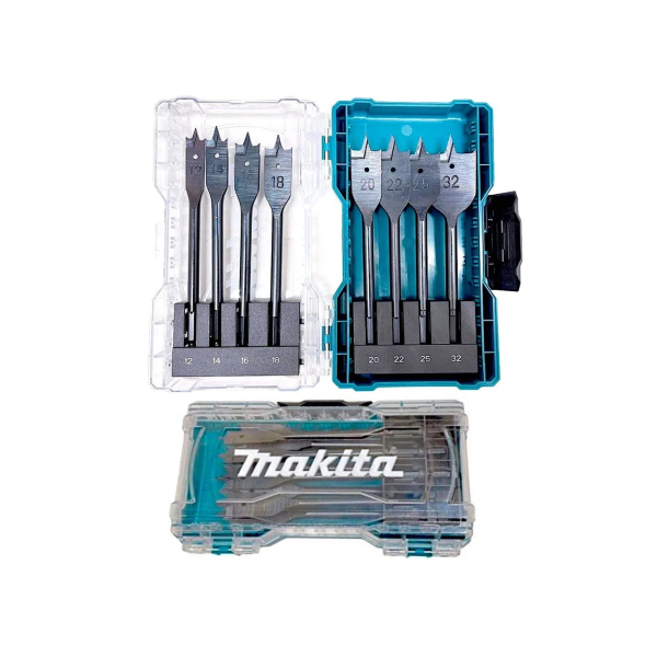 Bộ 8 mũi khoan dẹt Makita E-08707