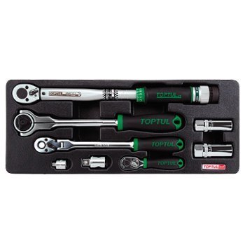 Bộ cần xiết  lực 8 món Toptul GCAT0803